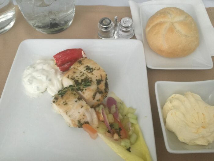 american airlines first class appetizer 700x525