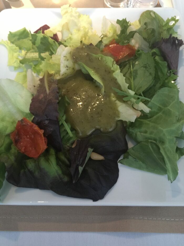 american airlines first class salad 700x933