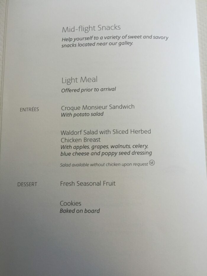 american airlines first class snacks 700x933