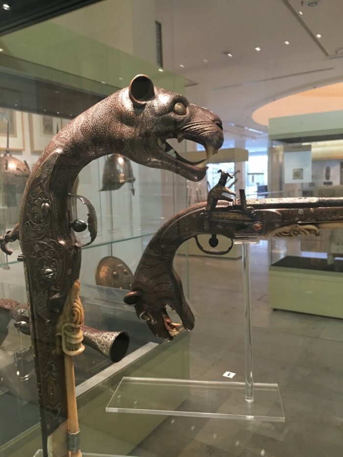islamic arts museum malaysia guns 700x933