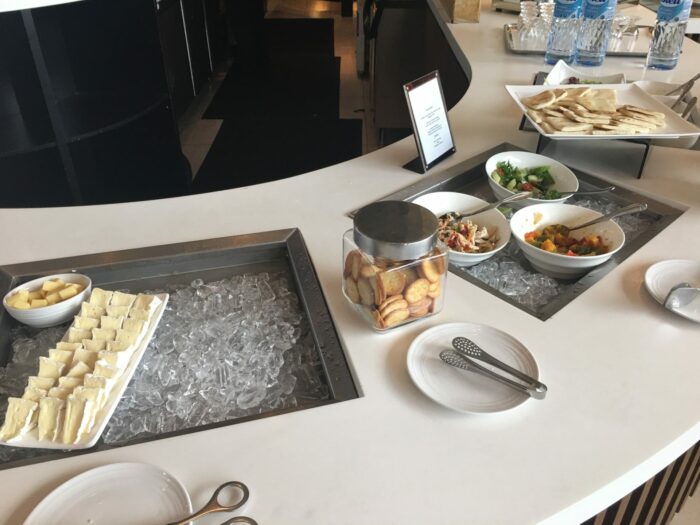 malaysia airlines golden regional lounge kuala lumpur cold snacks cheese 700x525
