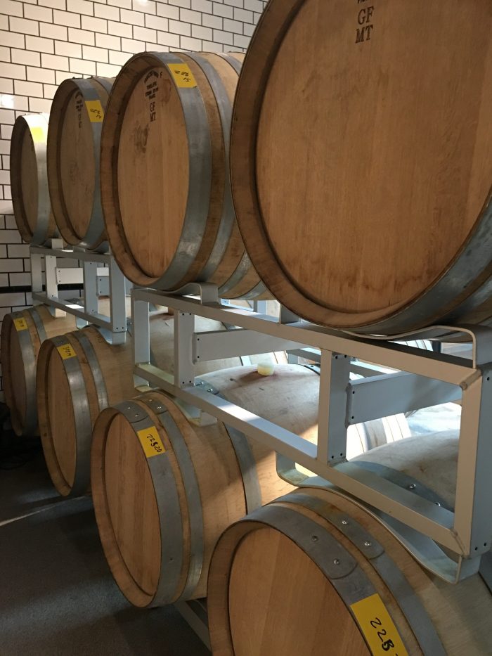 winery hotel barrels 700x933
