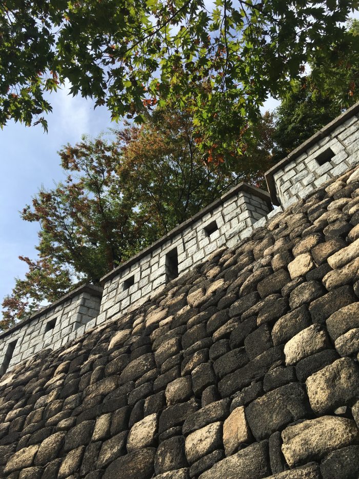 namsan mountain trail seoul city wall 700x933