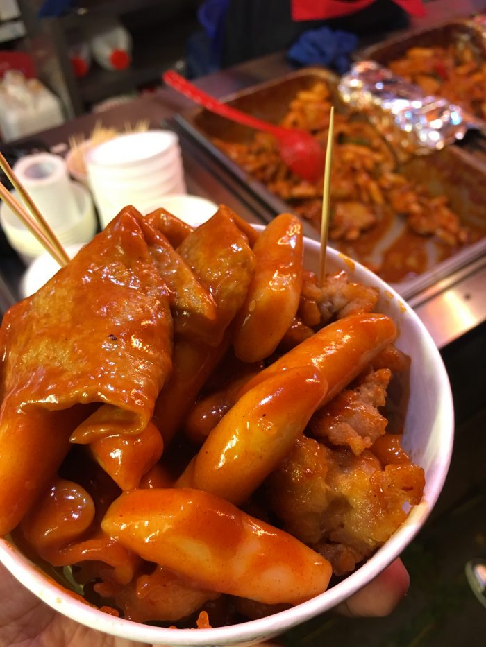tteokbokki korean fried chicken jinju lantern festival 700x933