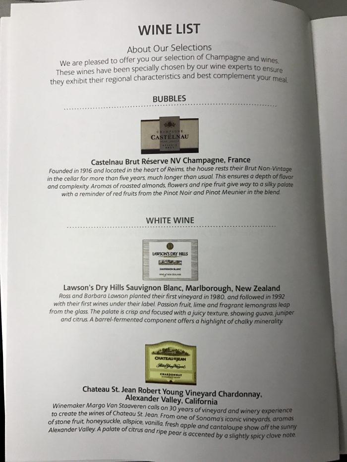 american airlines business class boeing 777 200 los angeles to london heathrow white wine list 700x933