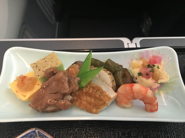 japan airlines business class lunch seoul gimpo tokyo haneda 700x525
