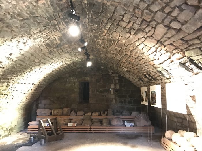 bothwell castle cellar 700x525