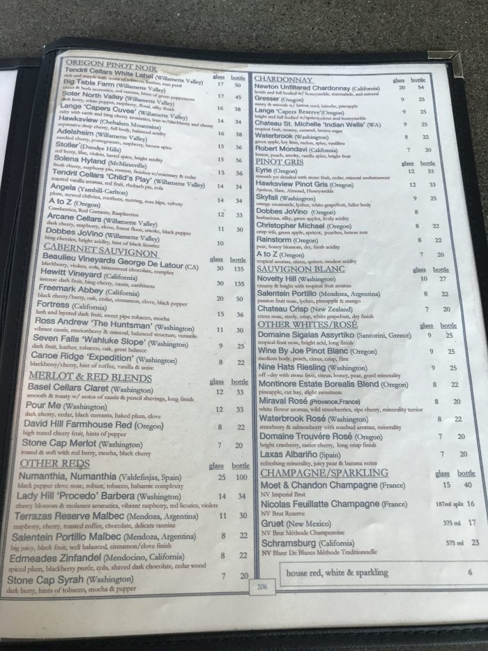 capers cafe le bar wine list 700x933