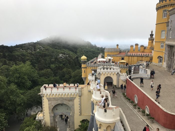 day trip to sintra pena palace colors 700x525