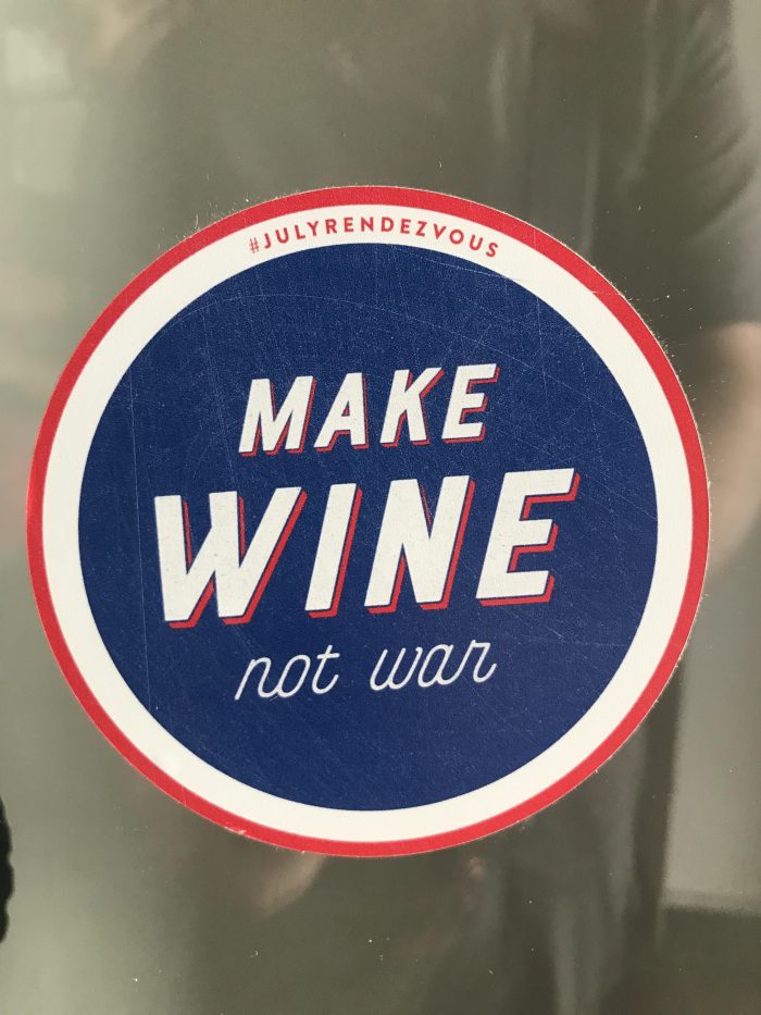 make wine not war 700x933