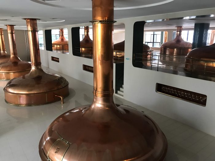 visit pilsner urquell brewery pilsen copper kettles 700x525