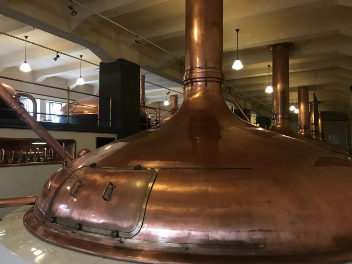 visit pilsner urquell brewery pilsen old copper kettles 700x525