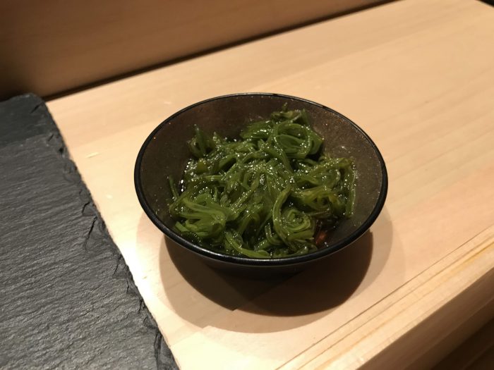 manten sushi marunouchi omakase seaweed salad 700x525