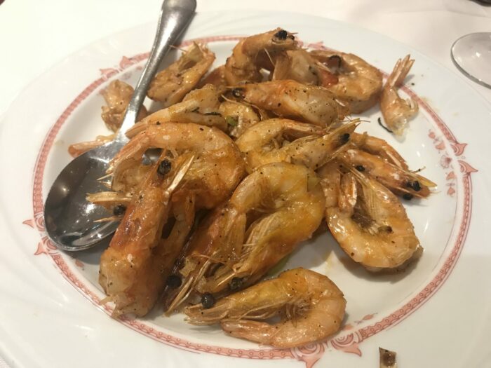 new years bilbao chinese dinner salt pepper shrimp 700x525