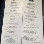 Revealed: First-class Delta food menus for the Baltimore Orioles & Seattle Seahawks