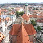 Exploring the Old City Center of Munich, Germany