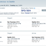 How to get an Alaska Airlines record locator for a flight booked on American Airlines