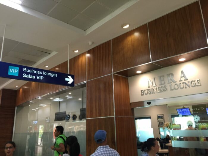 Mera Business Lounge Terminal 2 Cancun CUN review