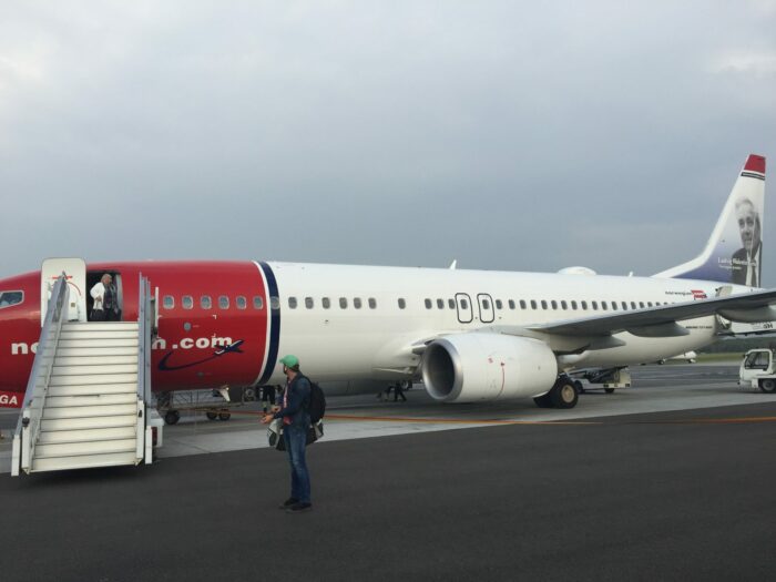 norwegian boeing 737 800 700x525 - Norwegian Air Economy Class Boeing 737-800 Copenhagen CPH to Riga RIX review
