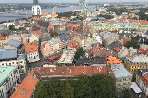 Exploring the Old Town in Riga, Latvia