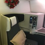 Cathay Pacific Business Class Boeing 777-300ER Los Angeles LAX to Hong Kong HKG review