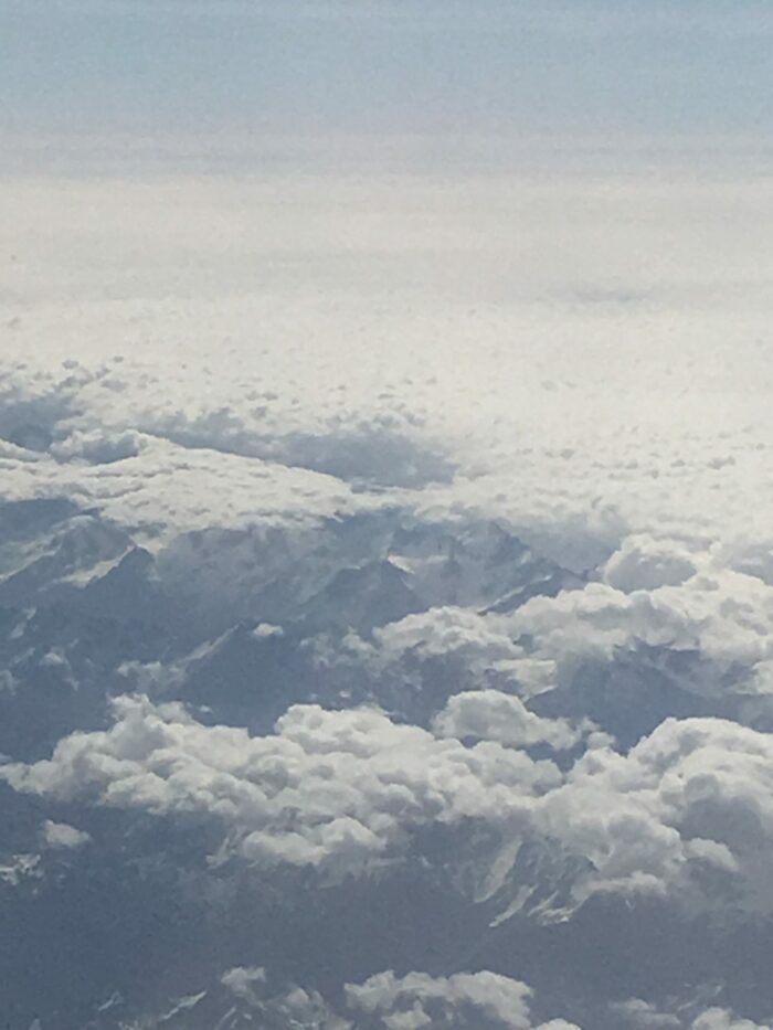 snowy mountains new zealand from above 700x933 - Air New Zealand Economy Class Airbus A320 Auckland AKL to Queenstown ZQN review