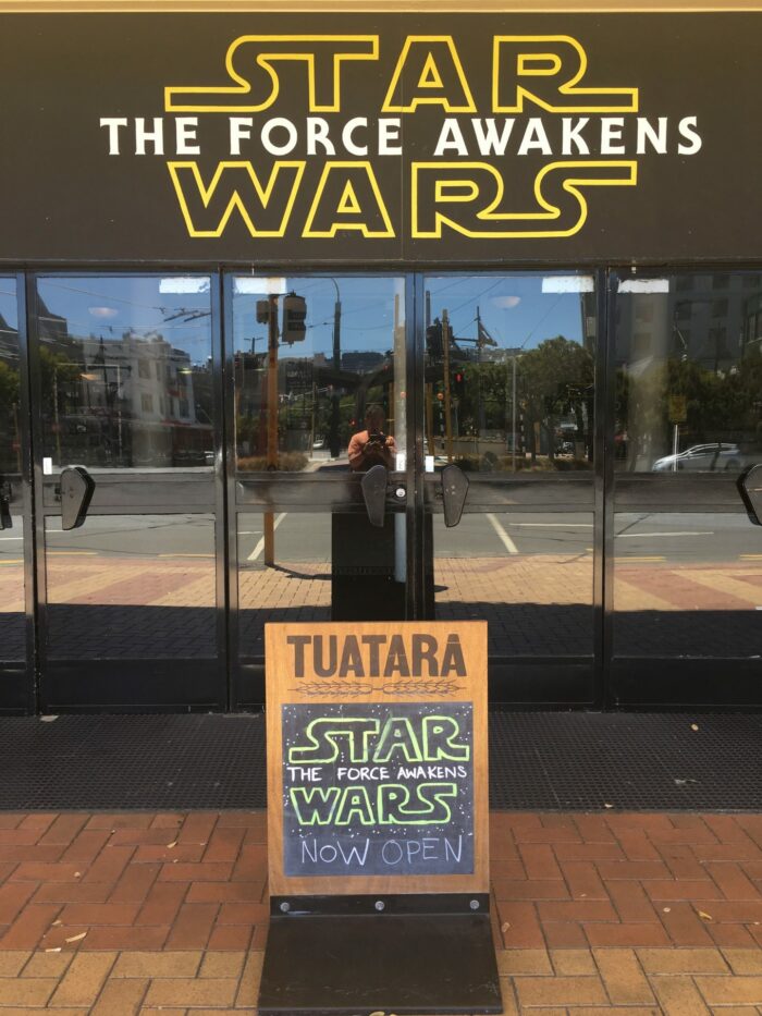 embassy theater star wars 700x933 - A nerdy day at Weta Workshop in Wellington, New Zealand