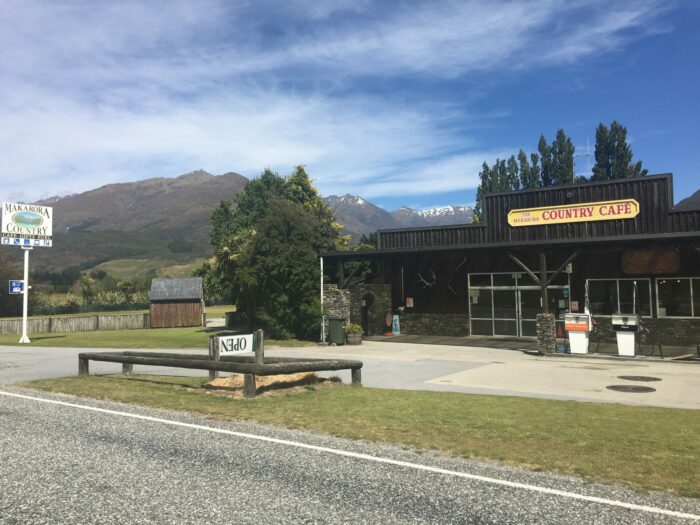 makarora country cafe 700x525 - Queenstown to Franz Josef, New Zealand by bus