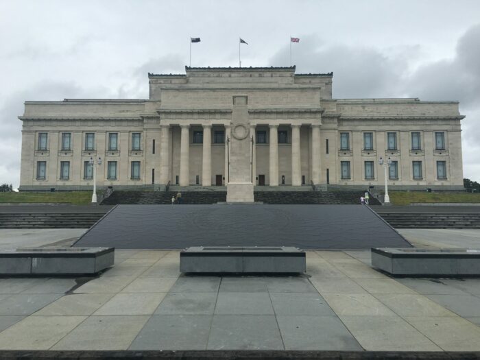 A Rainy New Year’s Day at the Auckland War Memorial Museum