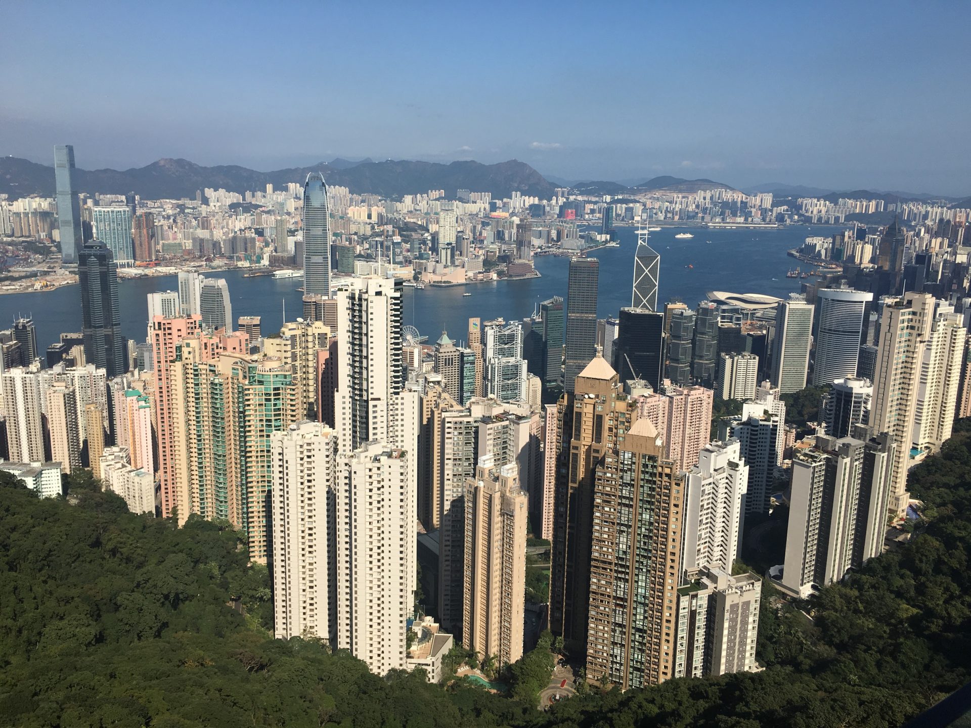 hong kong skyline - Travel Contests: December 28, 2016 - Hong Kong, England, Fiji & more