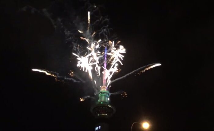 New Year’s Eve in Auckland, New Zealand