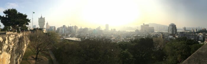monte fort panorama 700x218 - A day trip to Macau from Hong Kong