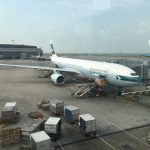 Cathay Pacific Business Class Airbus A330-300 Hong Kong HKG to Osaka KIX via Taipei review