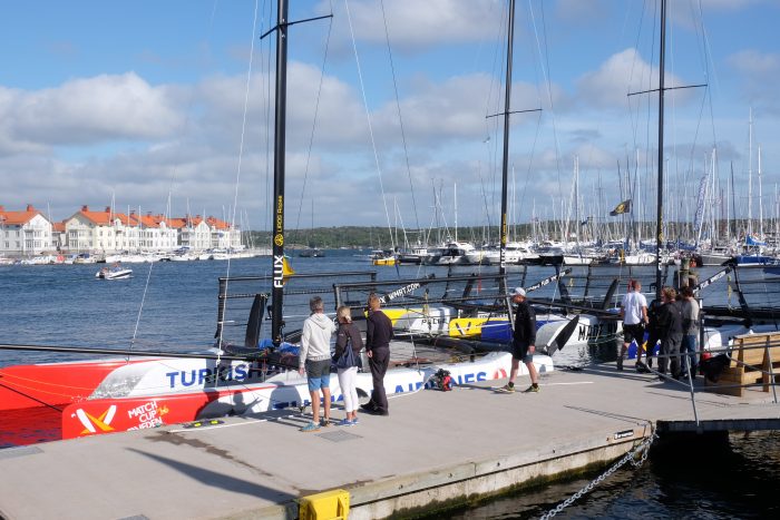 match cup sweden boats 700x467 - A day trip to Marstrand from Gothenburg including Match Cup Sweden & fortress