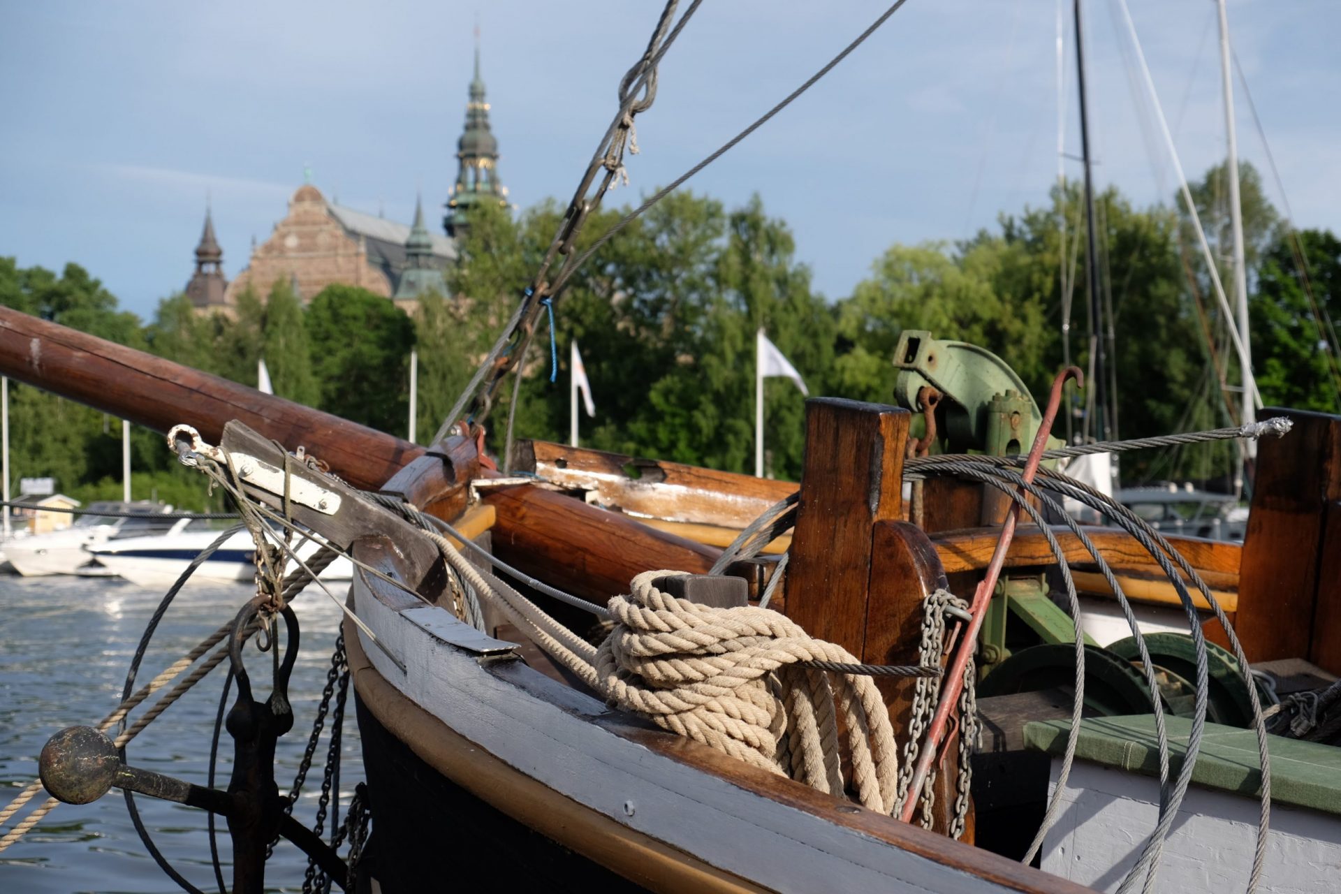 boat stockholm harbor scaled - Travel Contests: September 13, 2017 - Bali, Stockholm, Patagonia, & more
