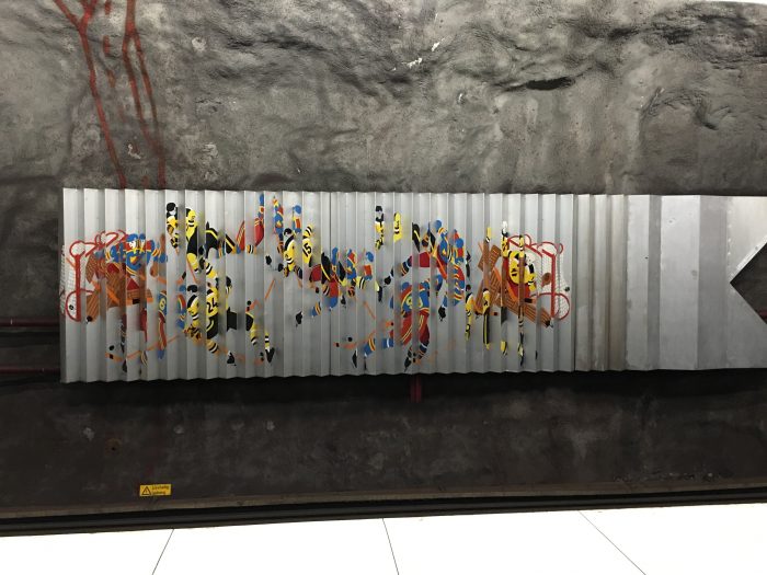 stadshagen hockey 700x525 - Exploring the underground art of Stockholm’s Metro system