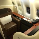 Japan Airlines JAL First Class Boeing 777-300ER San Francisco SFO to Tokyo Haneda HND review