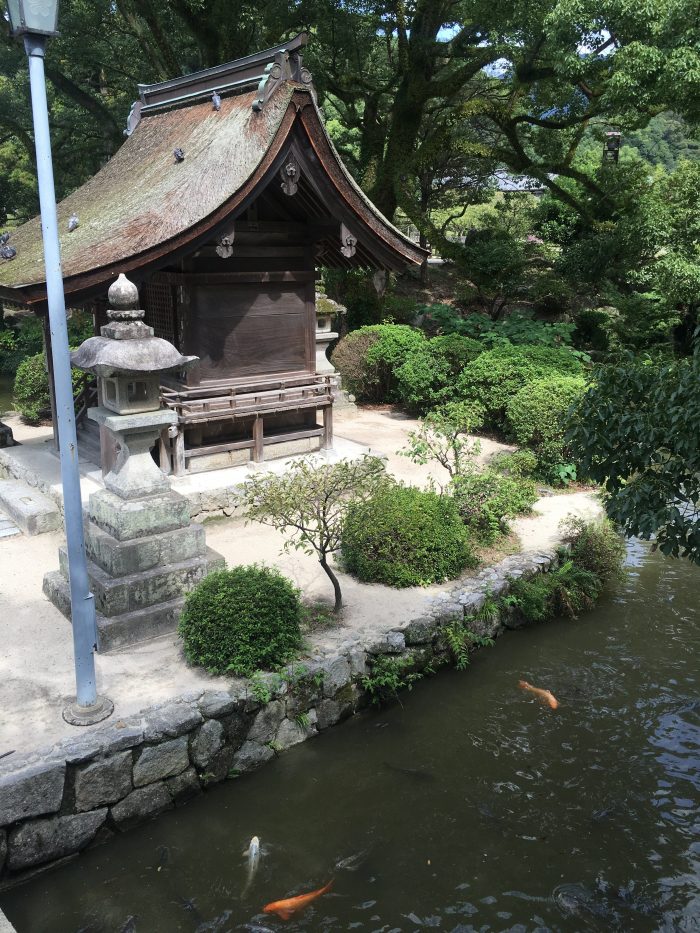 shigasha shrine 700x933 - Day Trip from Fukuoka to Dazaifu, Japan