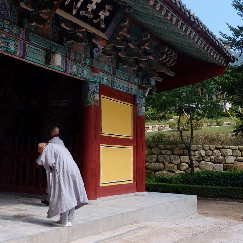 bulguksa temple monk - Day Trip from Busan to Gyeongju, South Korea