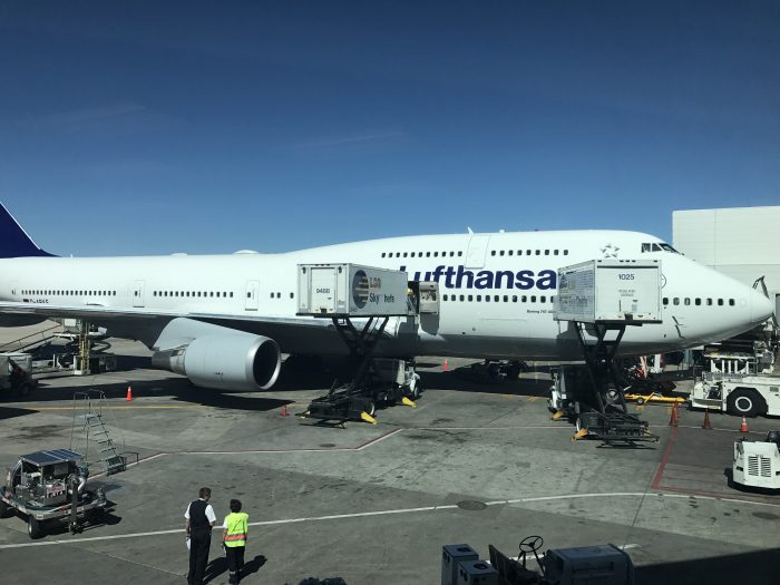 lufthansa boeing 747 400 700x525 - Lufthansa Business Class Boeing 747-400 Denver DEN to Frankfurt FRA review