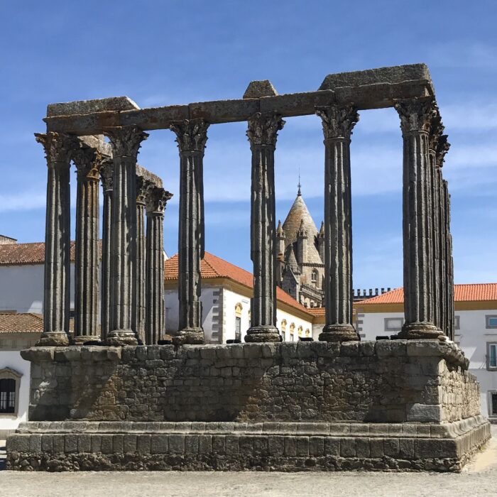 evora roman temple 700x700 - A day trip from Lisbon to Évora, Portugal