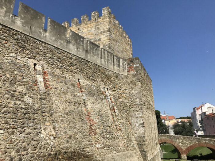 Sao Jorge Castle & Alfama in Lisbon, Portugal