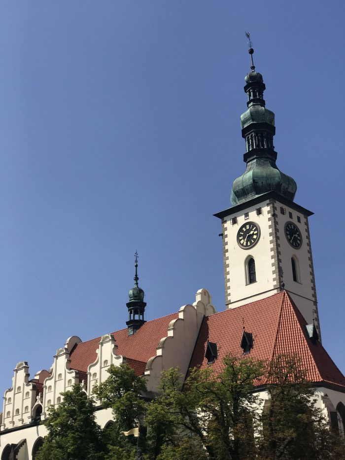 day trip prague tabor church tower 700x933 - A day trip from Prague to Tabor, Czech Republic