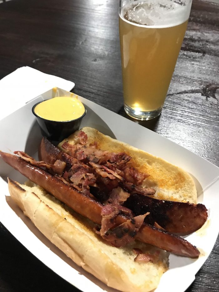 kilokilo brewing craft beer paso robles food hot dogs 700x933 - The best craft beer in Paso Robles, California