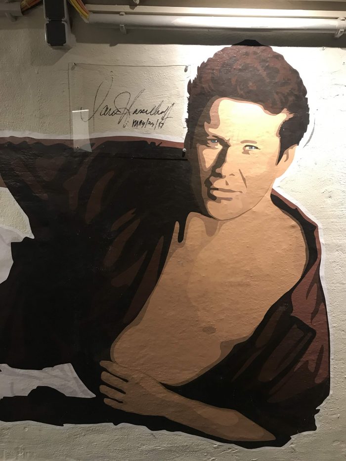 david hasselhoff museum mural 700x933 - A visit to the David Hasselhoff Museum in Berlin, Germany