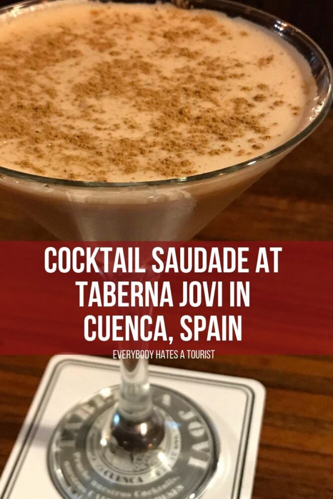 cocktail saudade at taberna jovi in cuenca spain 667x1000 - Cocktail saudade at Taberna Jovi in Cuenca, Spain