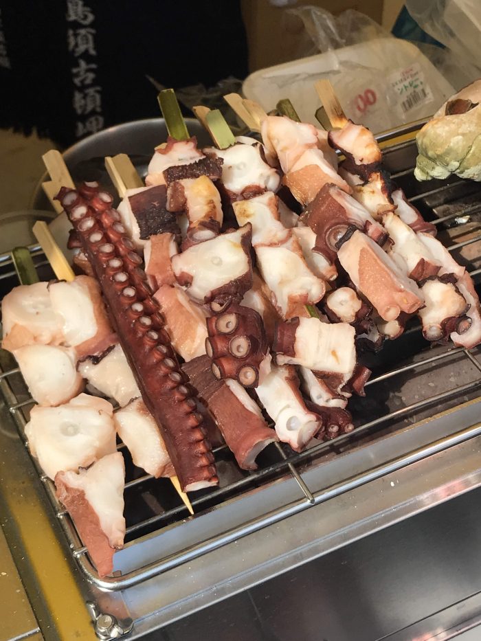 hokkaido food fair grilled seafood 700x933 - Hokkaido Food Fair in Tokyo, Japan