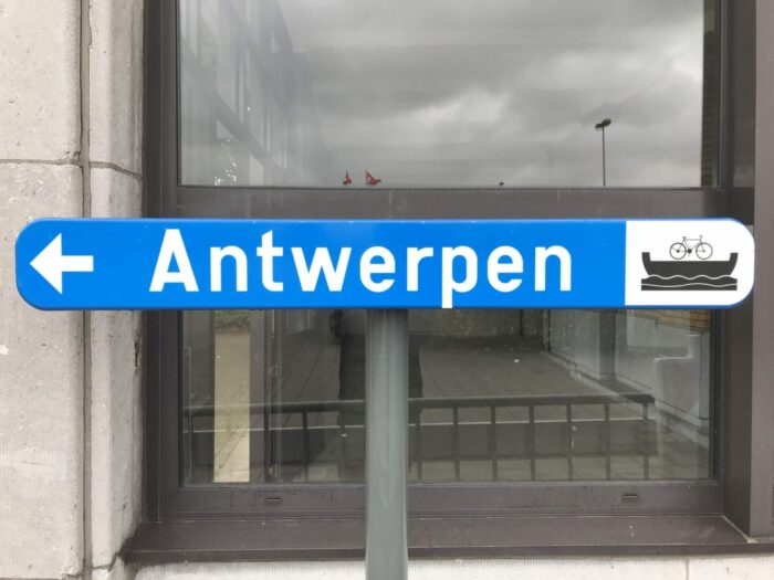 St. Anna's Tunnel in Antwerp, Belgium st annas ferry scaled 700x525