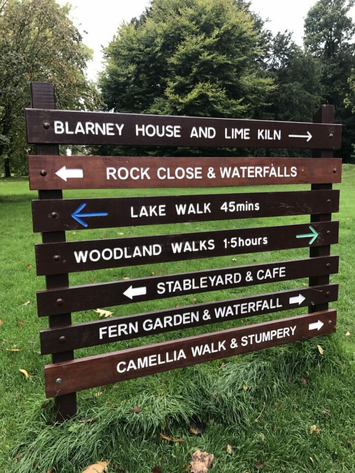 blarney castle garden walking paths 700x933 - Blarney Castle - Kissing the Blarney Stone for the Gift of Gab, history, gardens, & much more