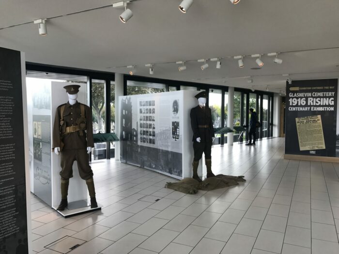 glasnevin cemetery museum 1916 easter rising exhibit 700x525 - Glasnevin Cemetery - The final resting place for many famous Dubliners